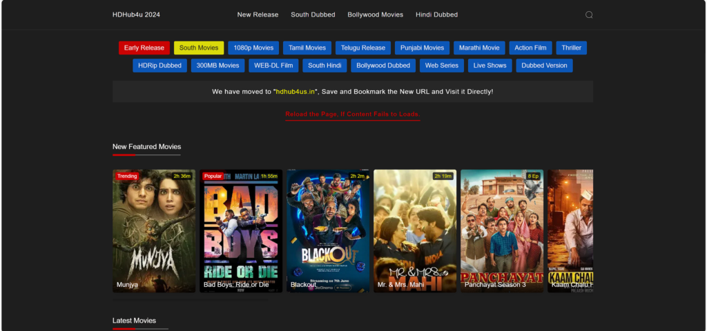 hd4u-movies-homepage